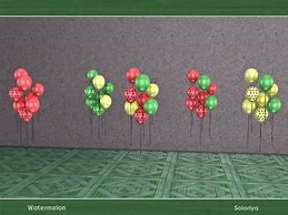 Image result for Sims 4 Colorful Balloons