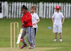 Image result for Kids Playing Cricket in Colony