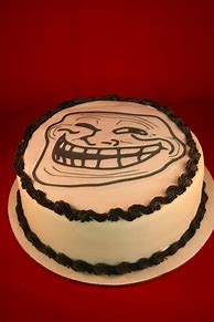 Image result for Troll Face Cake