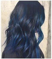 Image result for Make Hair Shine Blue