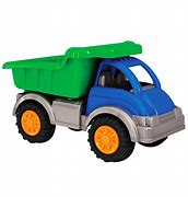 Image result for Dump Truck Toy Yellow and Red