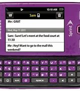 Image result for Samsung Galaxy S3 Sprint Purple Keyboard