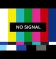 Image result for No Signal Message On TV