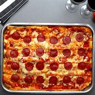 Image result for Pizza On Baking Sheet