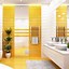 Image result for Mustard Yellow Bathroom