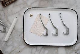 Image result for Chrome Coat Hooks Wall Mounted