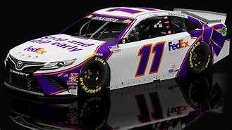 Image result for Denny Hamlin 11 FedEx Cars