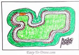 Image result for Horse Race Track Drawing