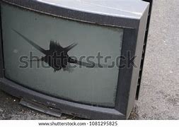 Image result for Broken CRT TV