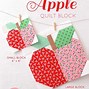 Image result for Apple Quilt Block Pattern
