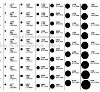 Image result for 8Mm Size Chart