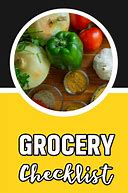 Image result for Meal Prep Grocery List