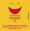 Image result for Happiness Day Post