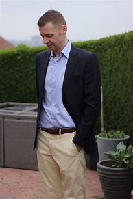 Image result for What to Wear with Blue Chinos