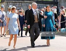 Image result for Princess Eugenie at Harry and Meaghan Wedding