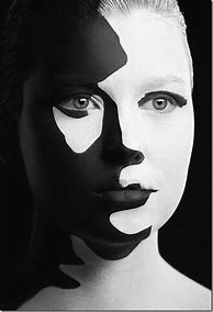 Image result for Black and White Face Wallpaper