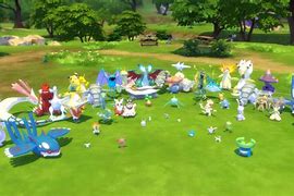 Image result for Sims 4 Pokemon Wallpaper