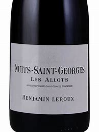 Image result for Benjamin Leroux Nuits saint Georges Allots