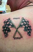 Image result for Checkered Flag Tattoo