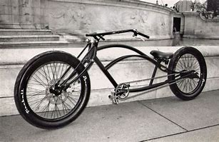 Image result for Black and White Cruiser Bicycle