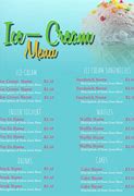 Image result for Ice Cream Counter Digital Menu Boards
