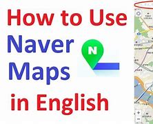 Image result for Naver Map English