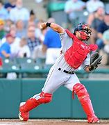 Image result for Baseball Catcher Throwing