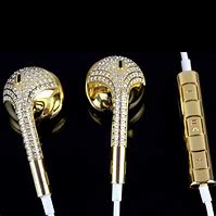 Image result for Gold Apple Headphones