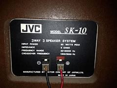 Image result for JVC Speakers SK 10