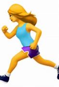 Image result for Running Girl Emoji