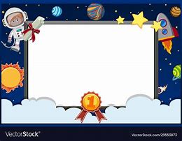 Image result for Space-Themed Frame Horizontal