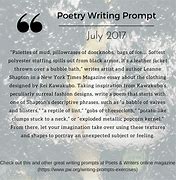 Image result for July Poem Prompts