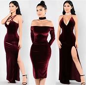 Image result for Fashion Nova Velvet Dress