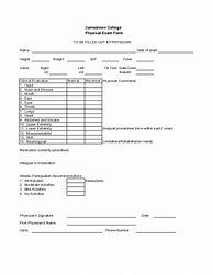 Image result for NHRA Physical Exam Form