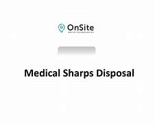 Image result for Medical Sharps