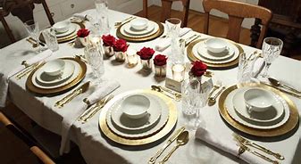 Image result for Banquet Dinner Table