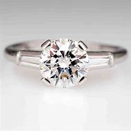 Image result for 1 Carat Platinum Diamond Ring