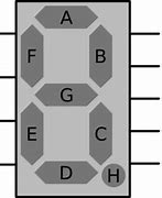 Image result for 7-Segment Display Circuit Symbol