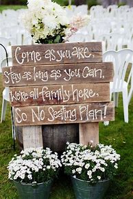Image result for Cute Wedding Signs