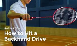 Image result for Backhand Hit Badminton