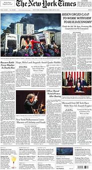 Image result for New York Times Print