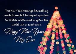 Image result for Happy New Year My Wonderful Son
