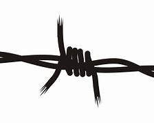 Image result for Clip Art Curved Barb Wire