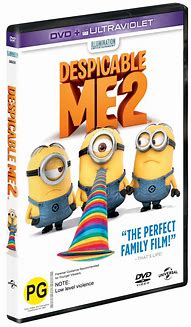 Image result for Despicable Me 2 Movie DVD