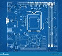 Image result for Motherboard Blueprint