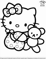 Image result for Hello Kitty Baby Coloring Pages