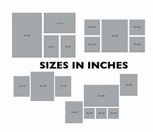 Image result for Sizes of Picture Frames