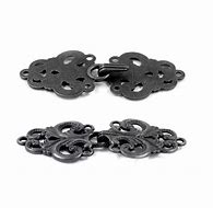Image result for Black Hook and Eye Fasteners