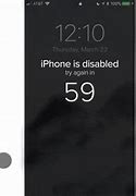 Image result for iPhone 8 Disabled