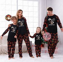 Image result for Nightmare Before Christmas Family Pajamas